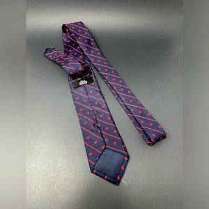 Disney Mickey Mouse Navy Pinstripe Tie